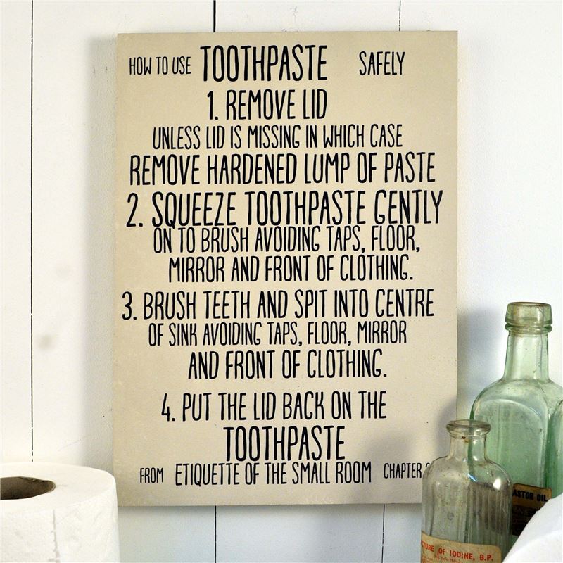 Order How to use toothpaste