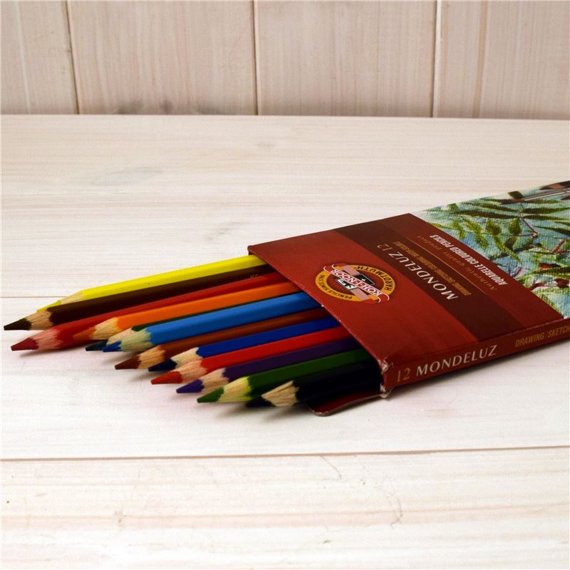 Order 12 Kohinoor Soluable Cloured Pencils