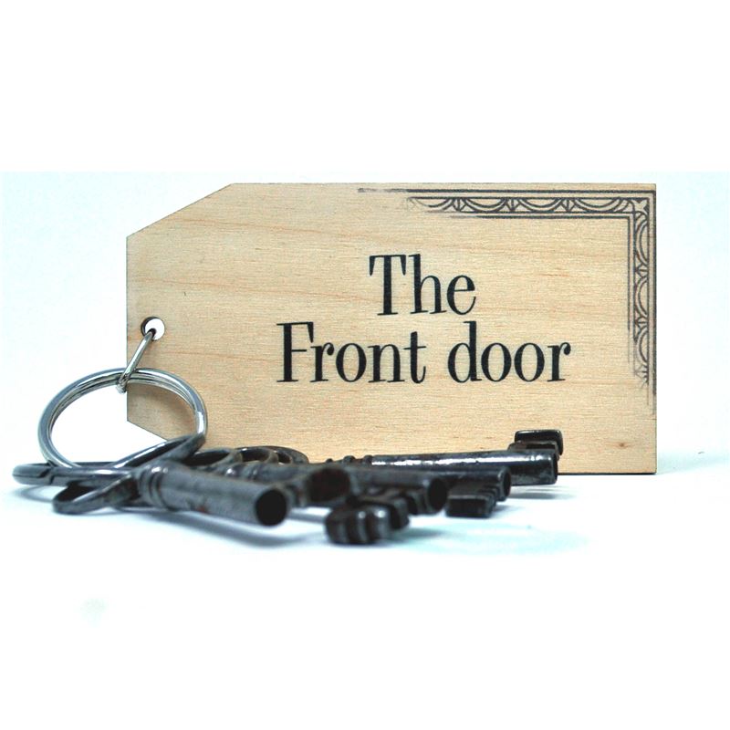 Order Birch Key Ring: The Front Door