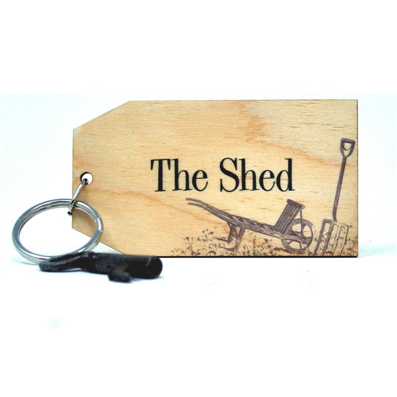 Order Birch Key Ring: The Shed
