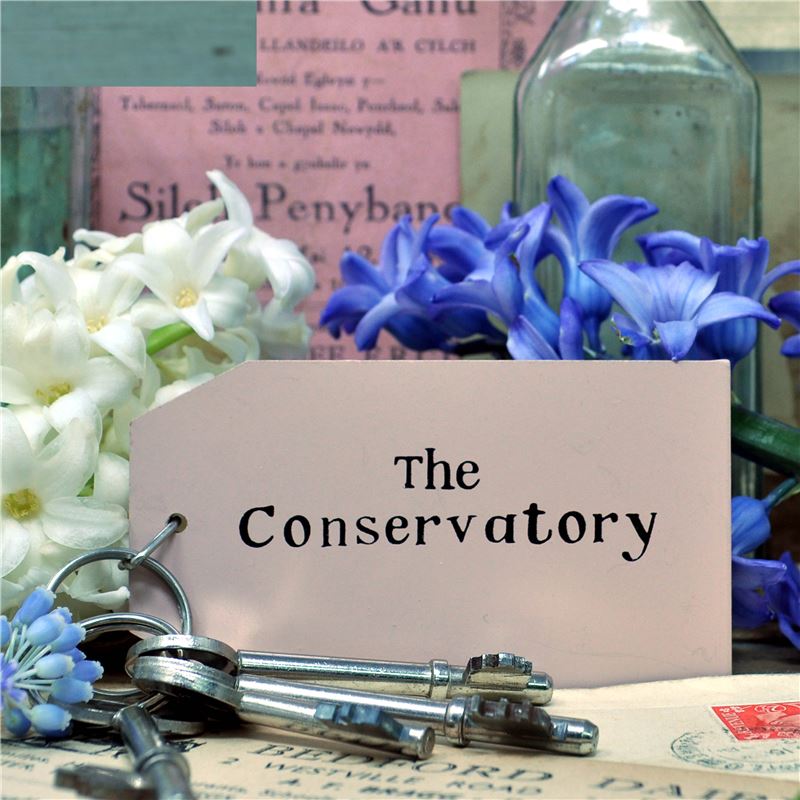 Order Wooden Key Ring:  The Conservatory