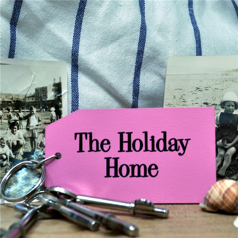 Order Hand Painted Key Ring:  The Holiday Home