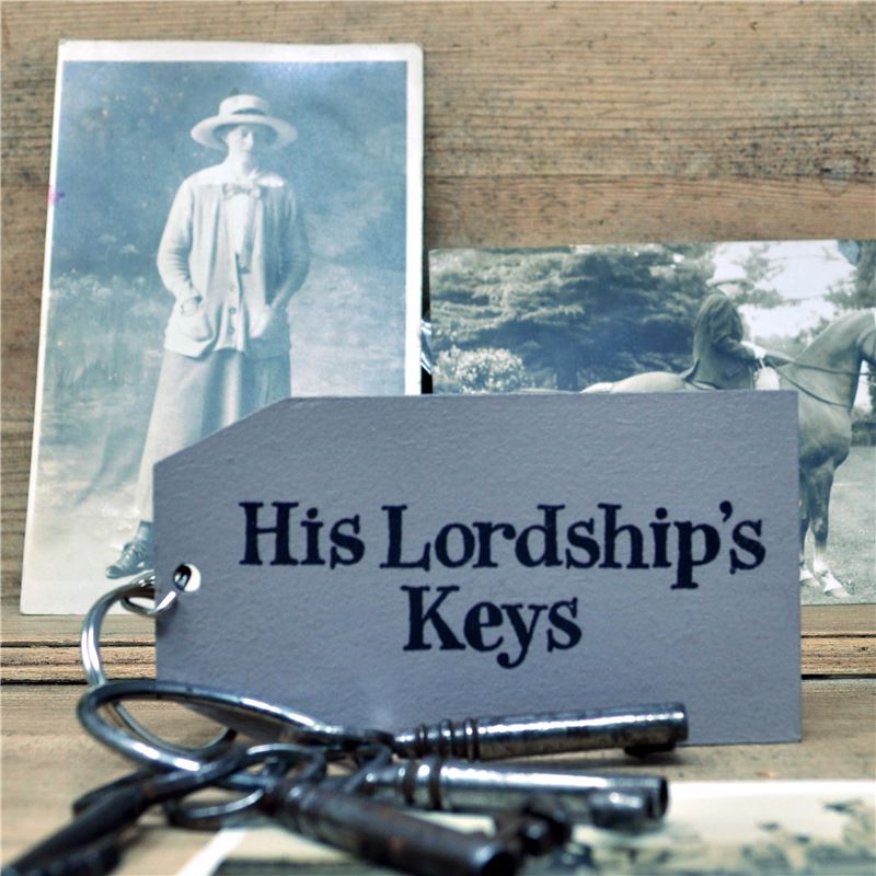 Order Wooden Key Ring:  His Lordship‘s Keys