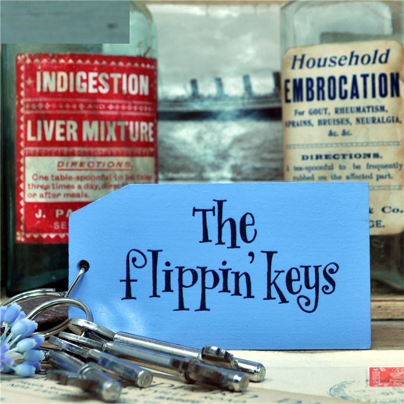 Order Wooden Key Ring:  The Flippin‘ Keys