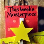 Order Wooden Peg:  This week‘s masterpiece (yellow star)
