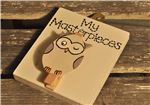 Order Hand Painted Wooden Peg:  Owl - My masterpieces