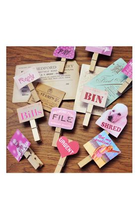 Girlie Filing Pegs