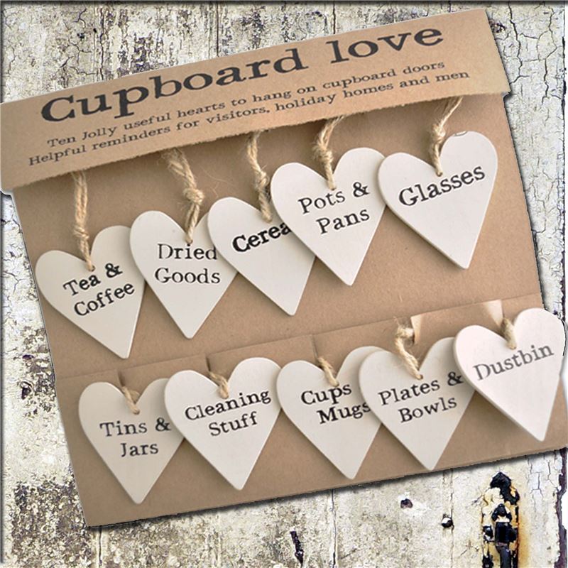 Kitchen Solutions cream minihearts