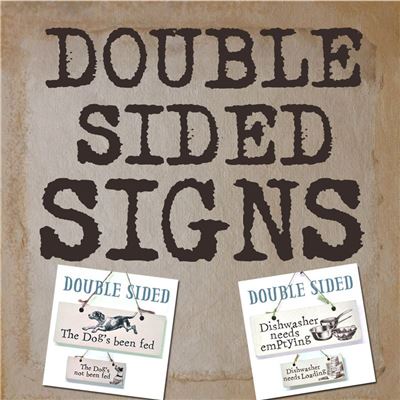 Order Double Sided Signs