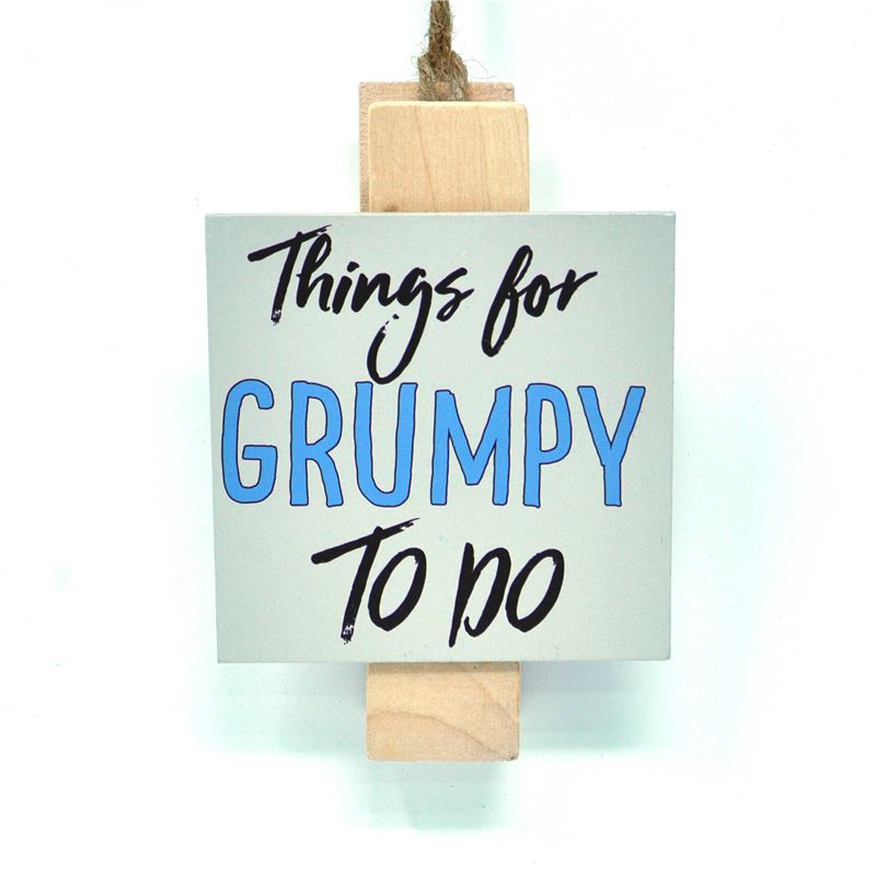 Order Grumpy To Do