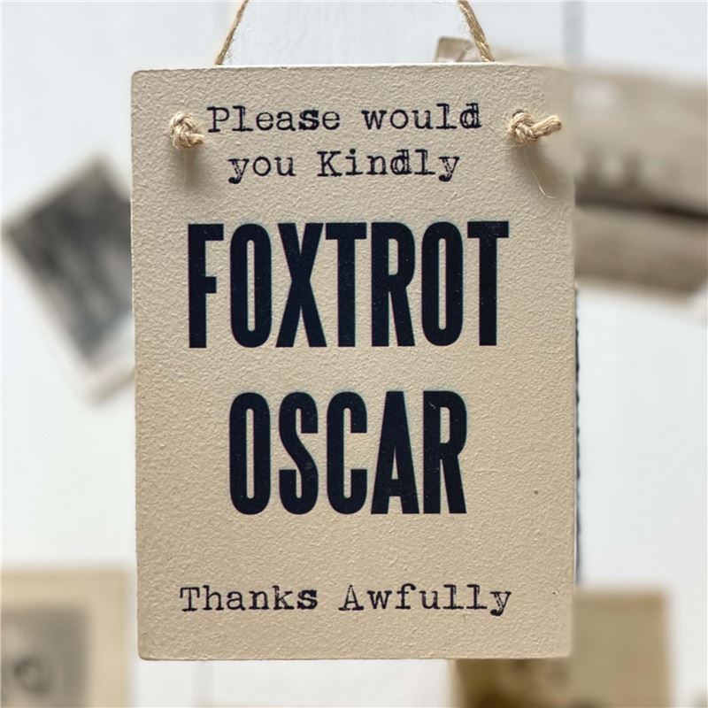 Order Foxtrot Oscar