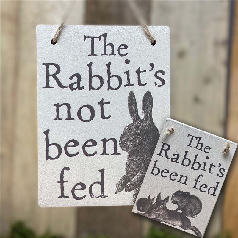 Order Double Sided The Rabbit‘s Been Fed - (etch)