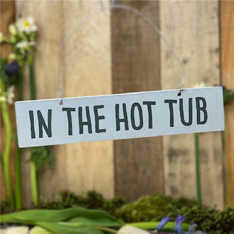 Order IN THE HOT TUB