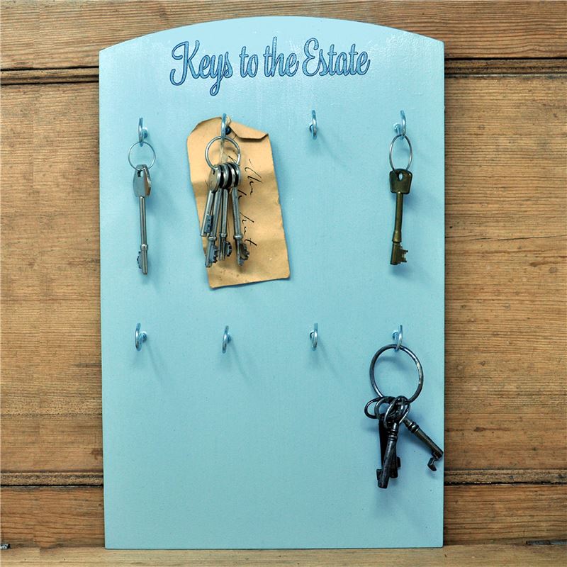 Order Keys to the Estate - pale blue