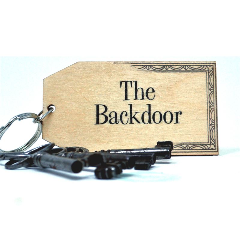Order Birch Key Ring: The Backdoor
