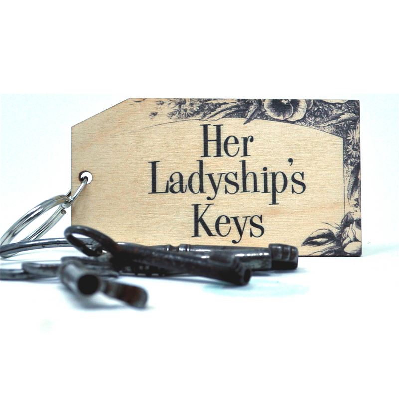 Order Birch Key Ring: Her Ladyship‘s Key‘s