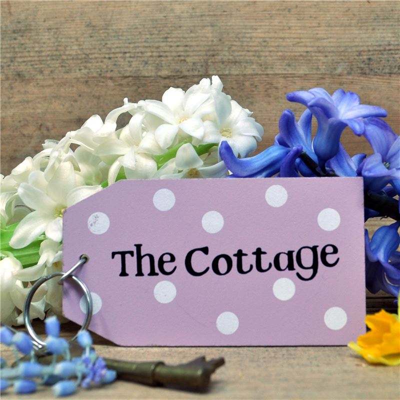 Order Wooden Key Ring:  The Cottage