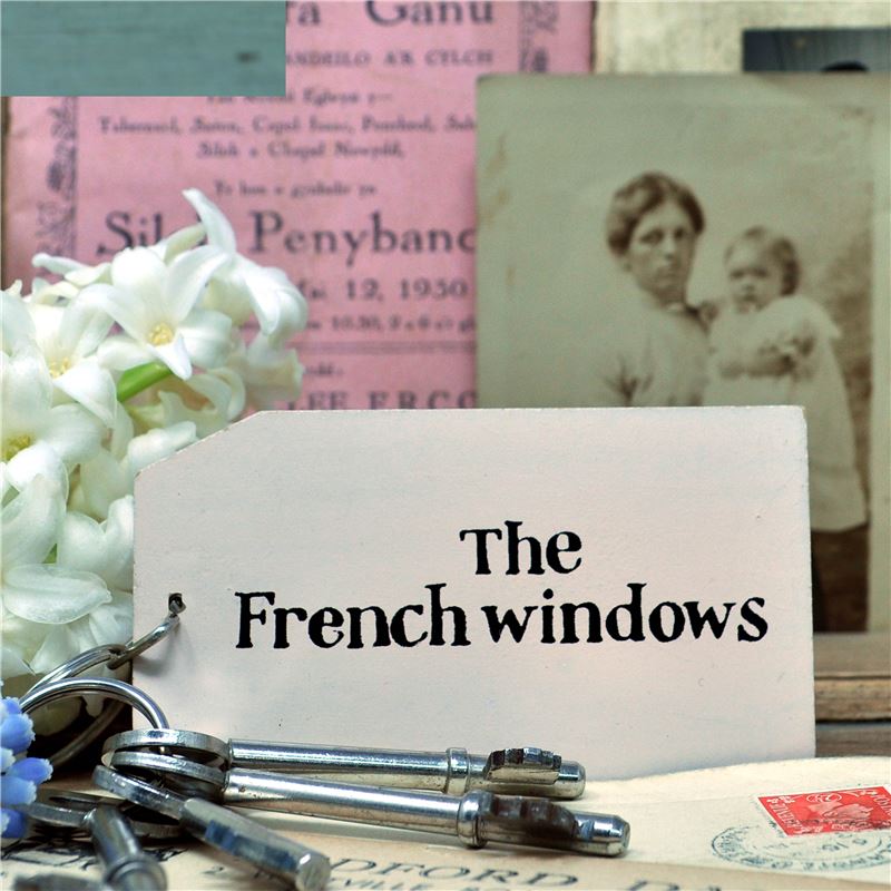 Order Wooden Key Ring:  The French Windows