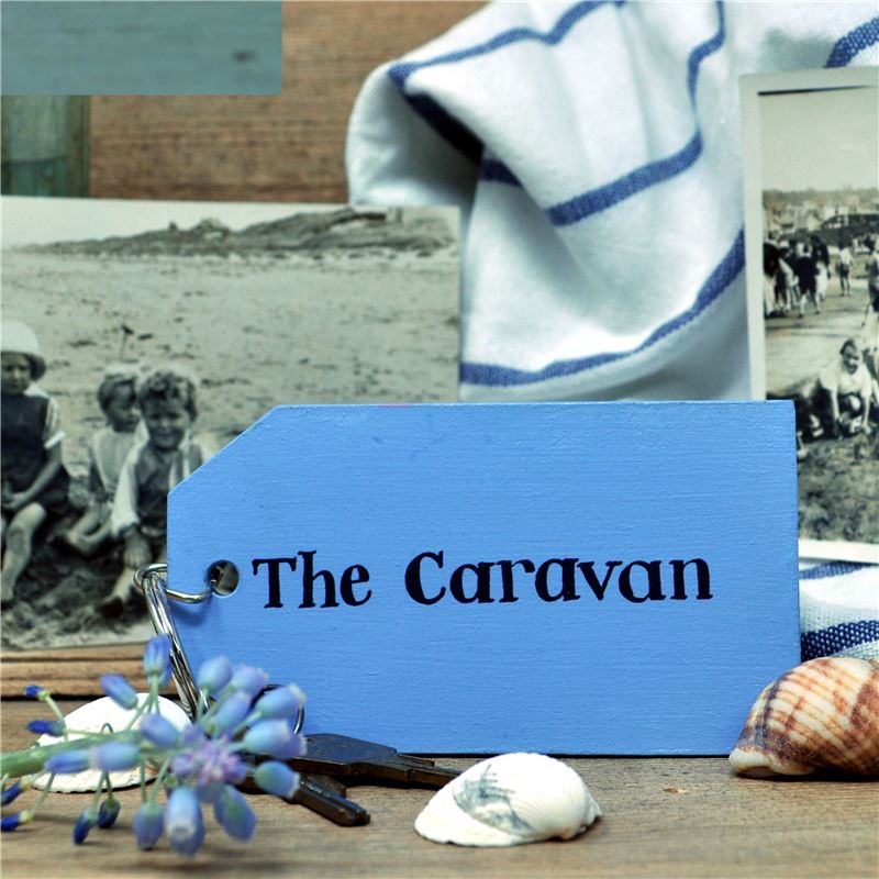 Order Wooden Key Ring:  The Caravan