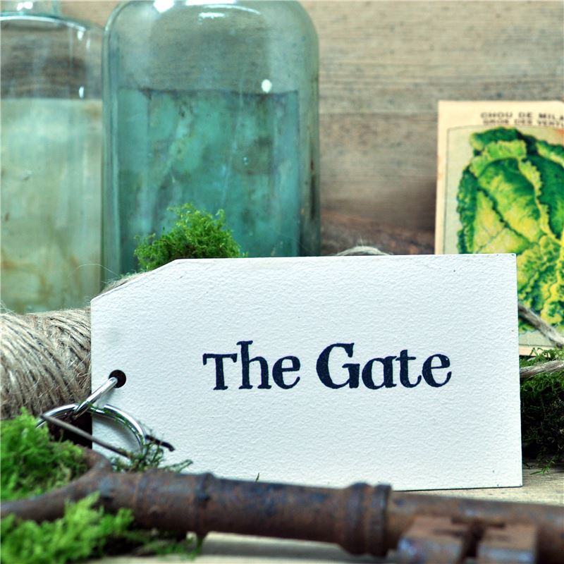 Order Wooden Key Ring:  The Gate