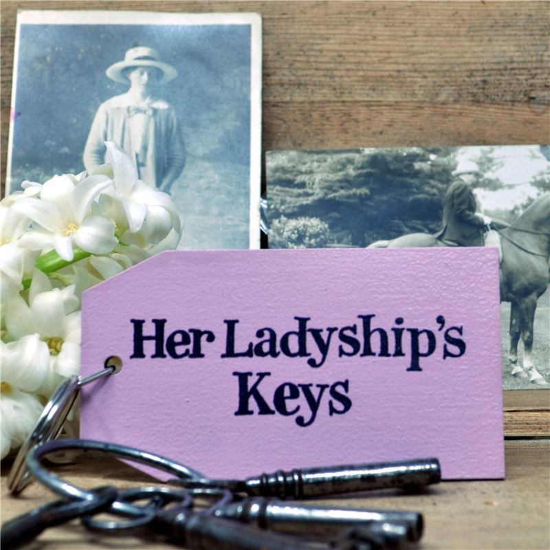 Order Wooden Key Ring: Her Ladyship‘s Keys