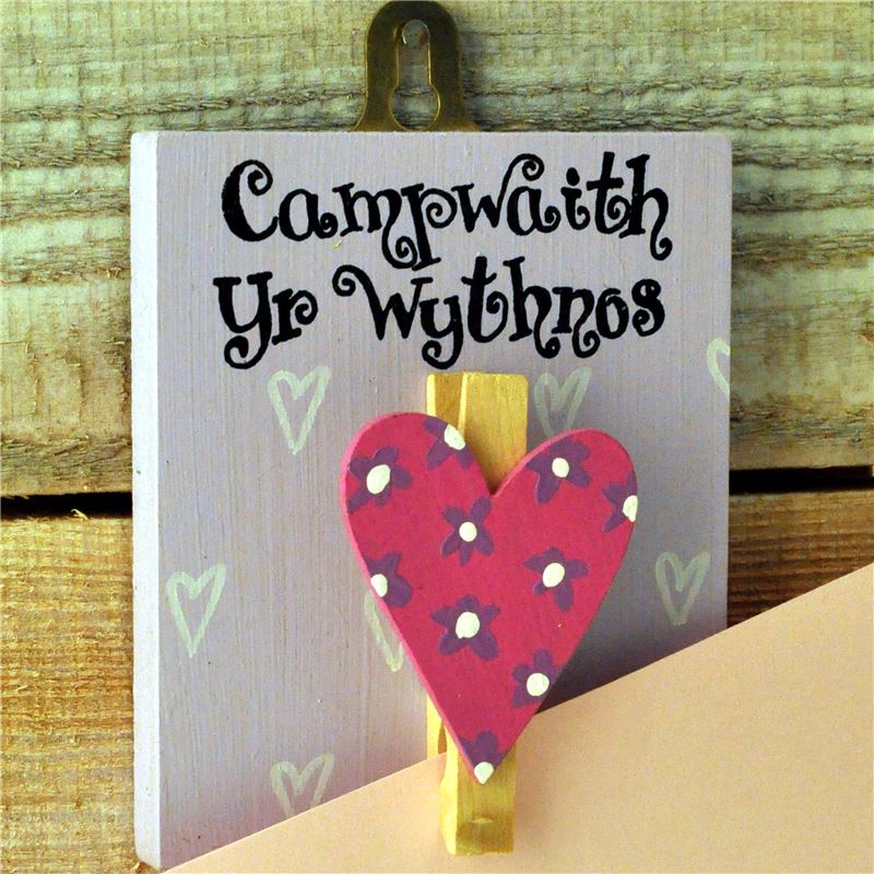 Order Masterpiece welsh pink heart