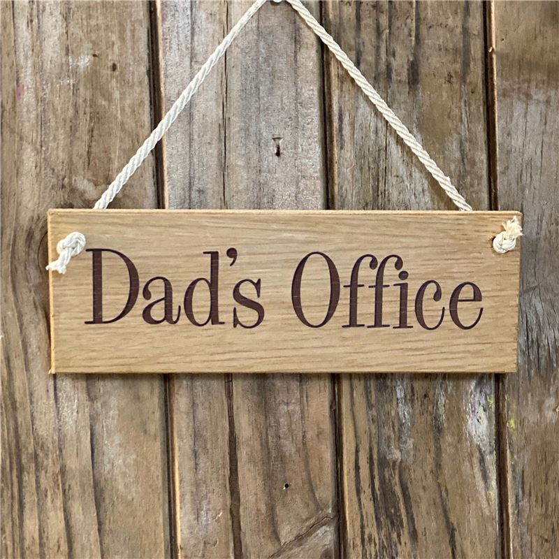 Order Personalised Oak sign