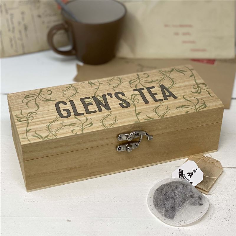 Order Personalised Tree Tea Box