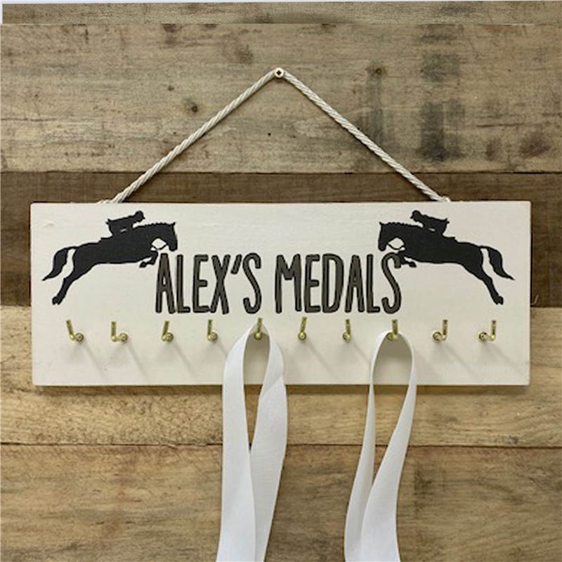 Order Personalised Horse Medal Board