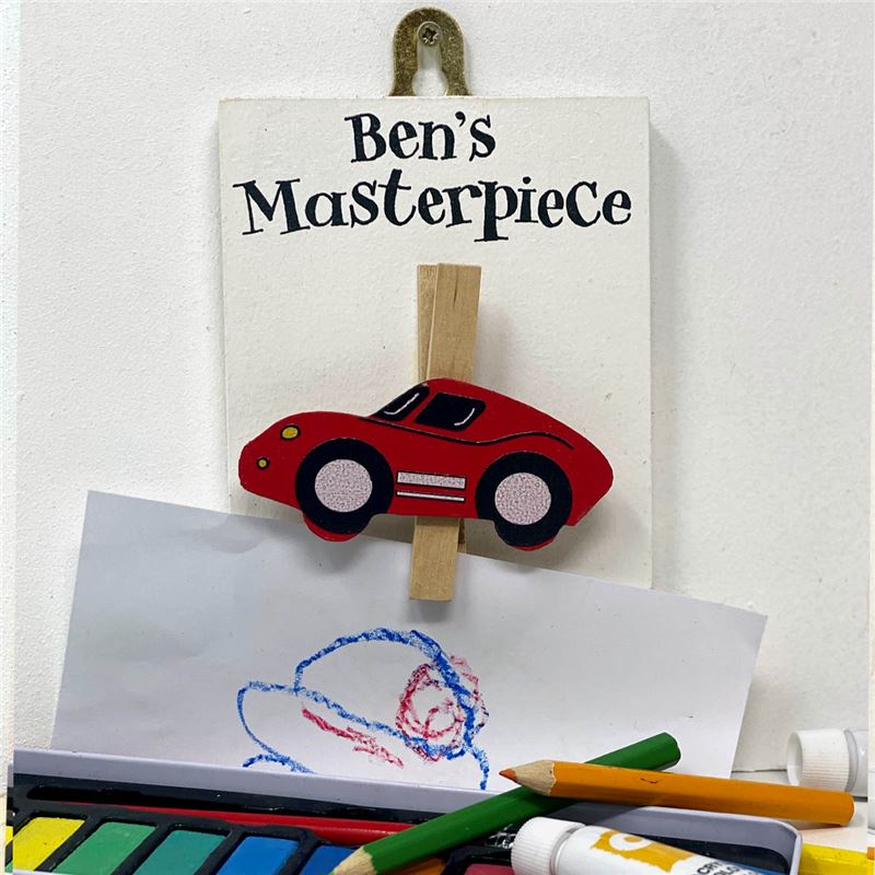 Order Personalised Masterpiece Peg Car