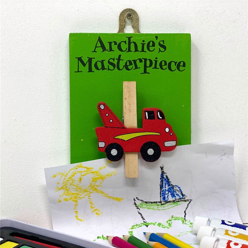 Order Personalised Masterpiece Peg Fire Truck