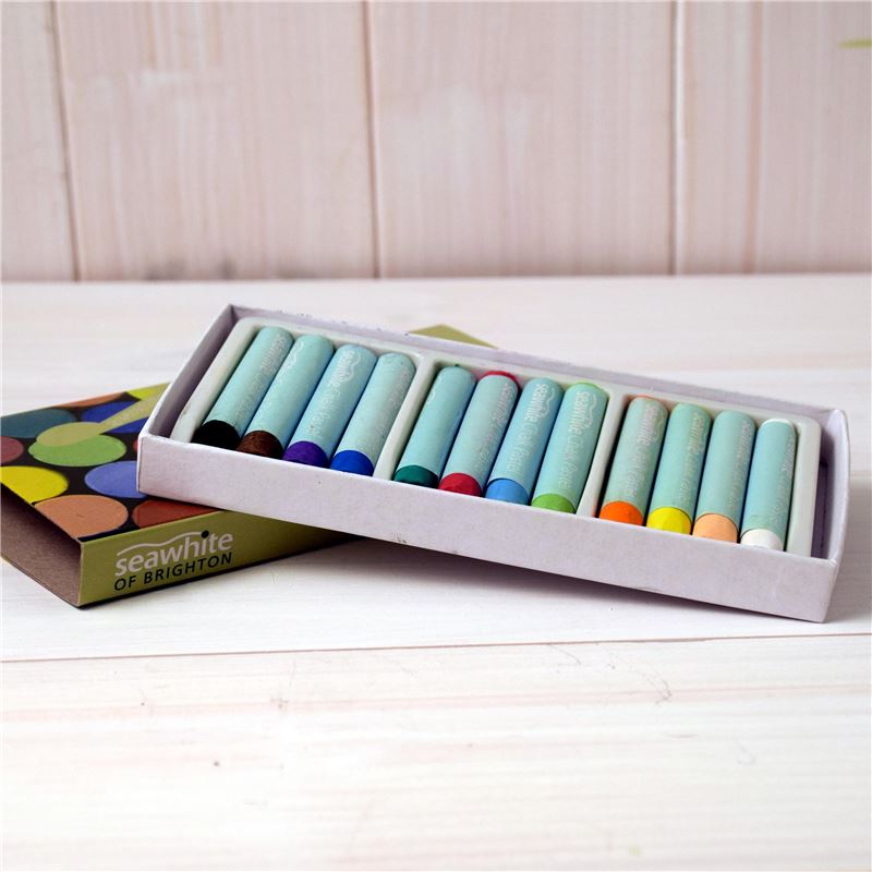 12 Soft Chalk Pastels