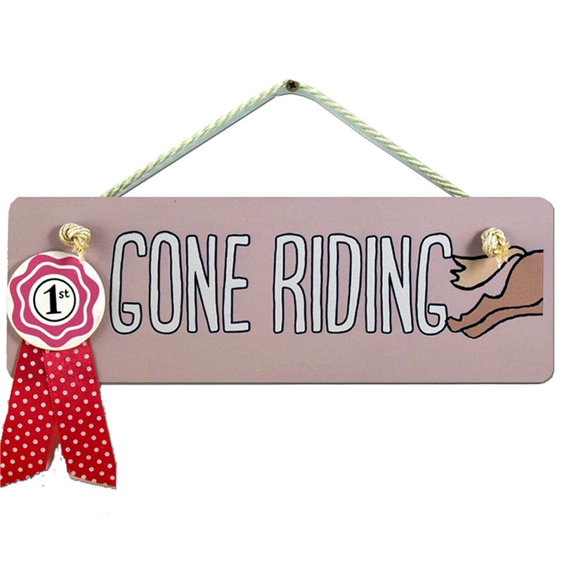 Gone Riding (pink)