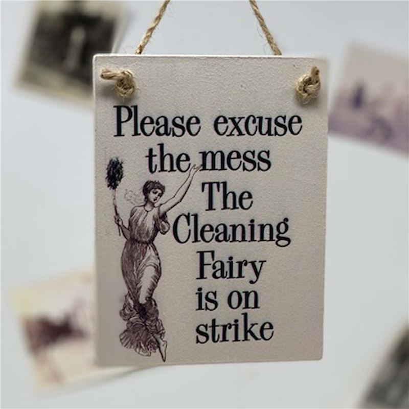 Cleaning fairy is on strike