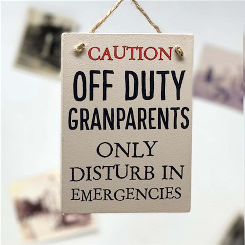 Off duty grandparent