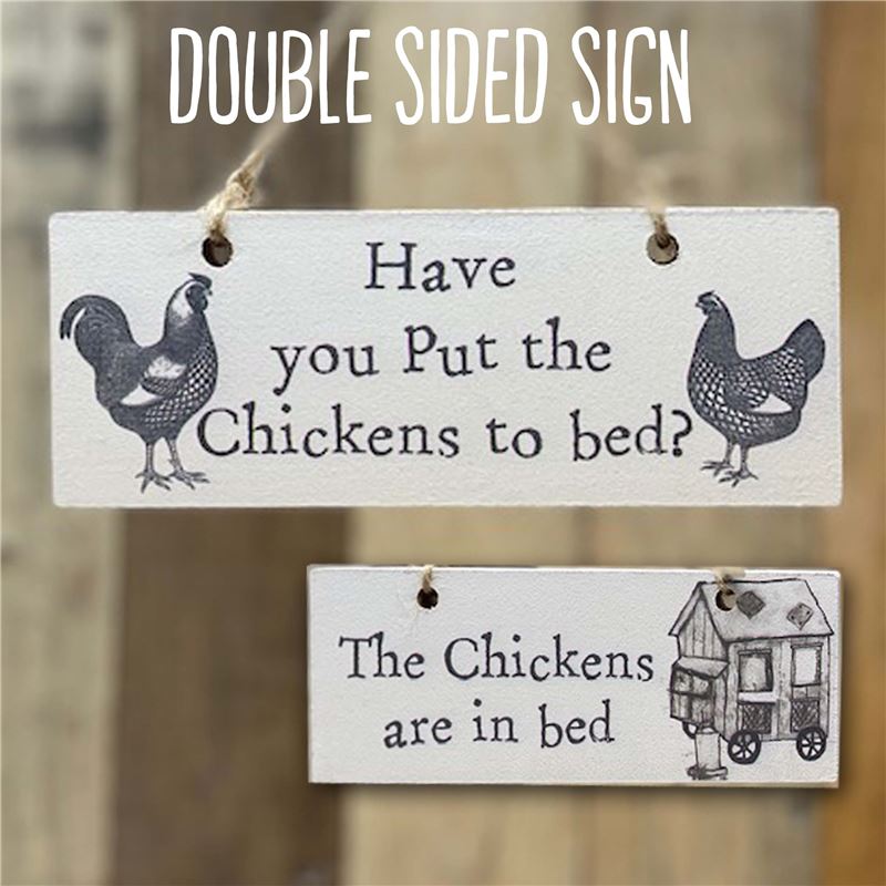 Chickens to bed