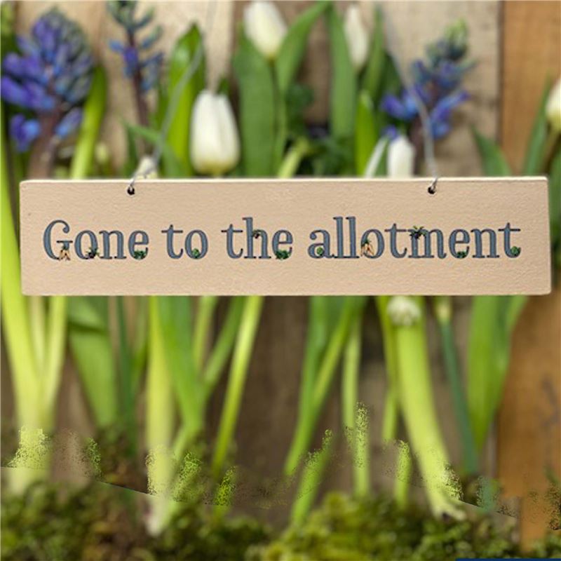 Gone to the allotment