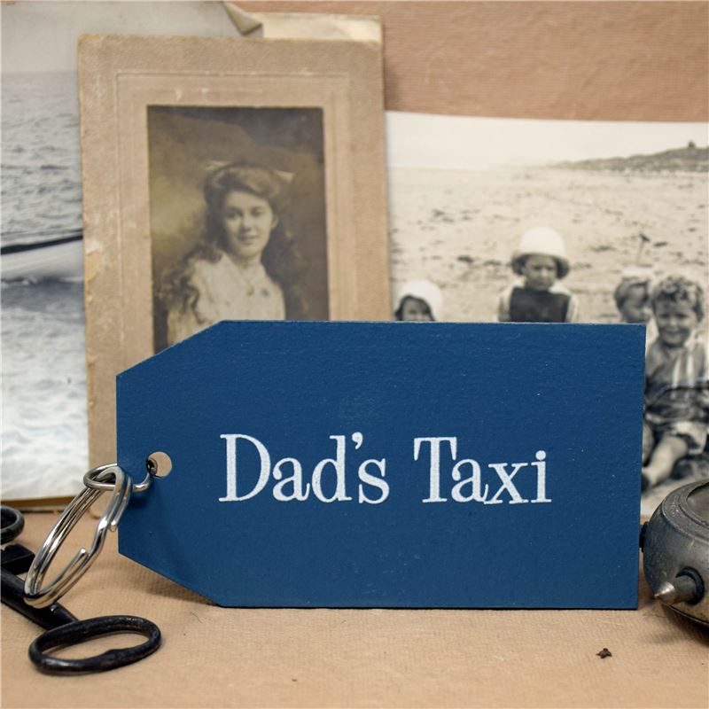 Dad‘s Taxi Key Ring