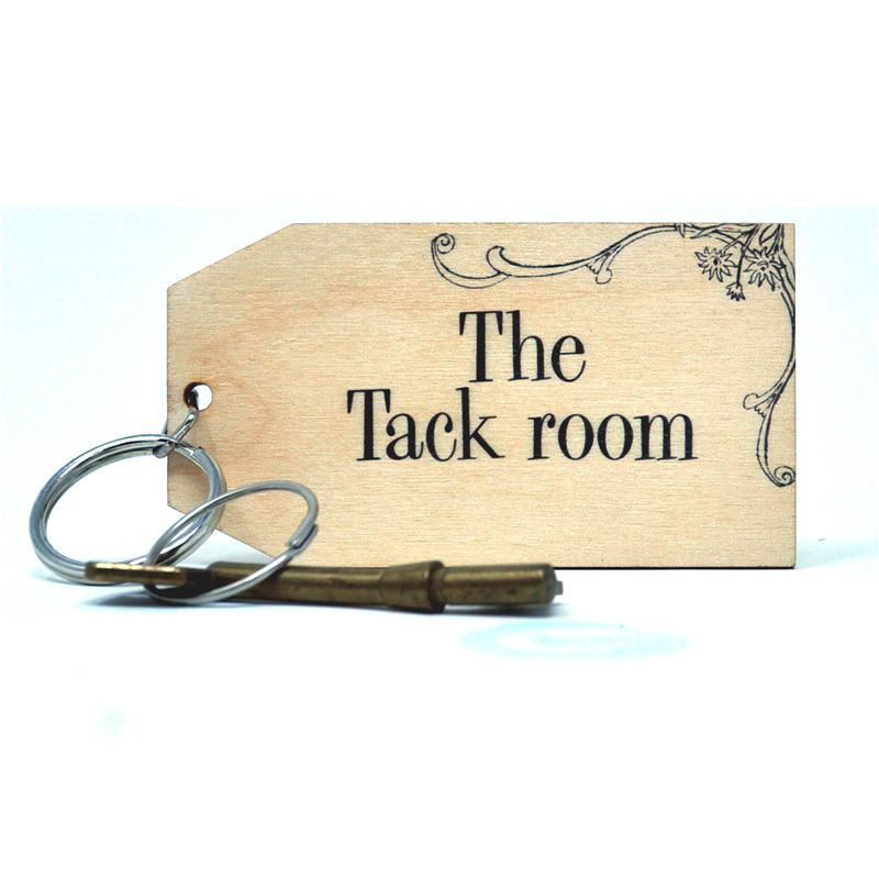 Birch Key Ring: The Tack Room