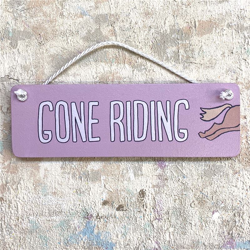 Gone Riding (pink)