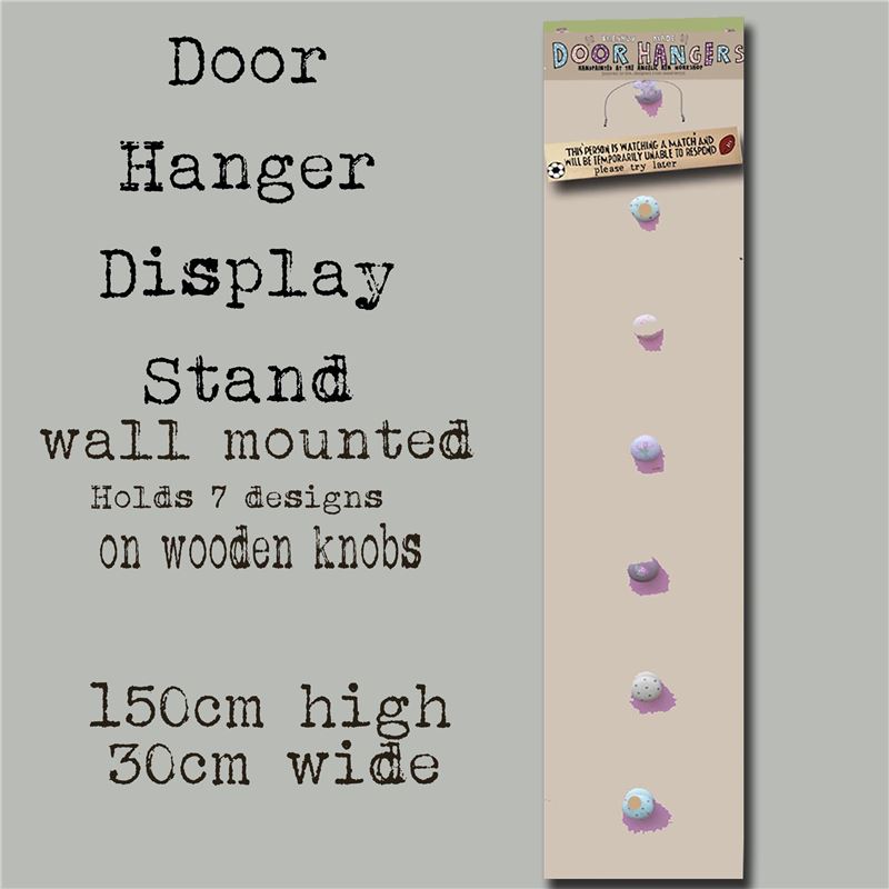 Doorhanger Display Stand - cream